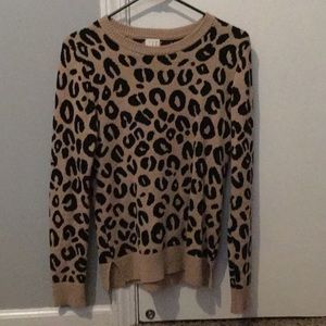 leopard print sweaters